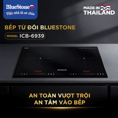 Bếp từ đôi âm BlueStone ICB-6939 5200W - Hàng chính hãng bảo hành 24 tháng