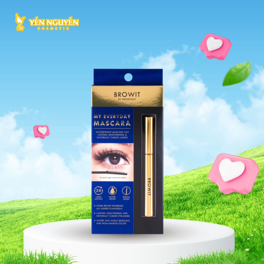 Chuổi Mi Mascara Nong Chat Browit