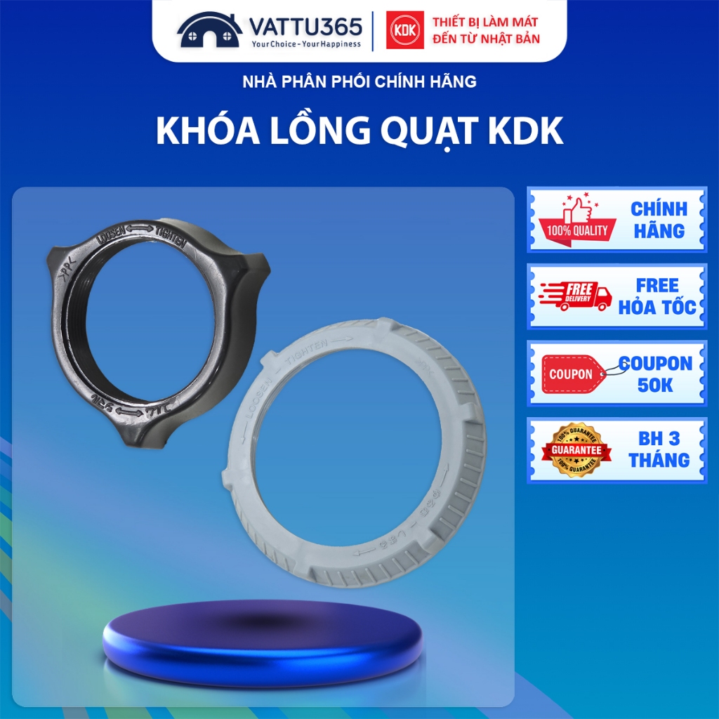 Chặn Lồng, Khóa Lồng Sau Quạt KDK N30NH, P30KH, M40K, M40M, A40A | Chính Hãng, Sản Xuất Tại Malaysia