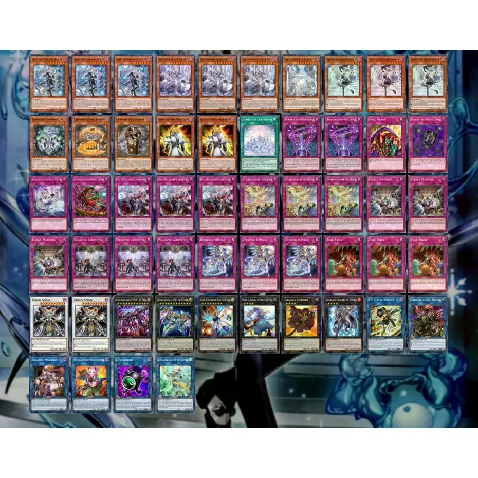 [TIẾNG VIỆT] Bài YuGiOh - Bộ 54 lá bài Labrynth - Labrynth Deck - Card Game VN