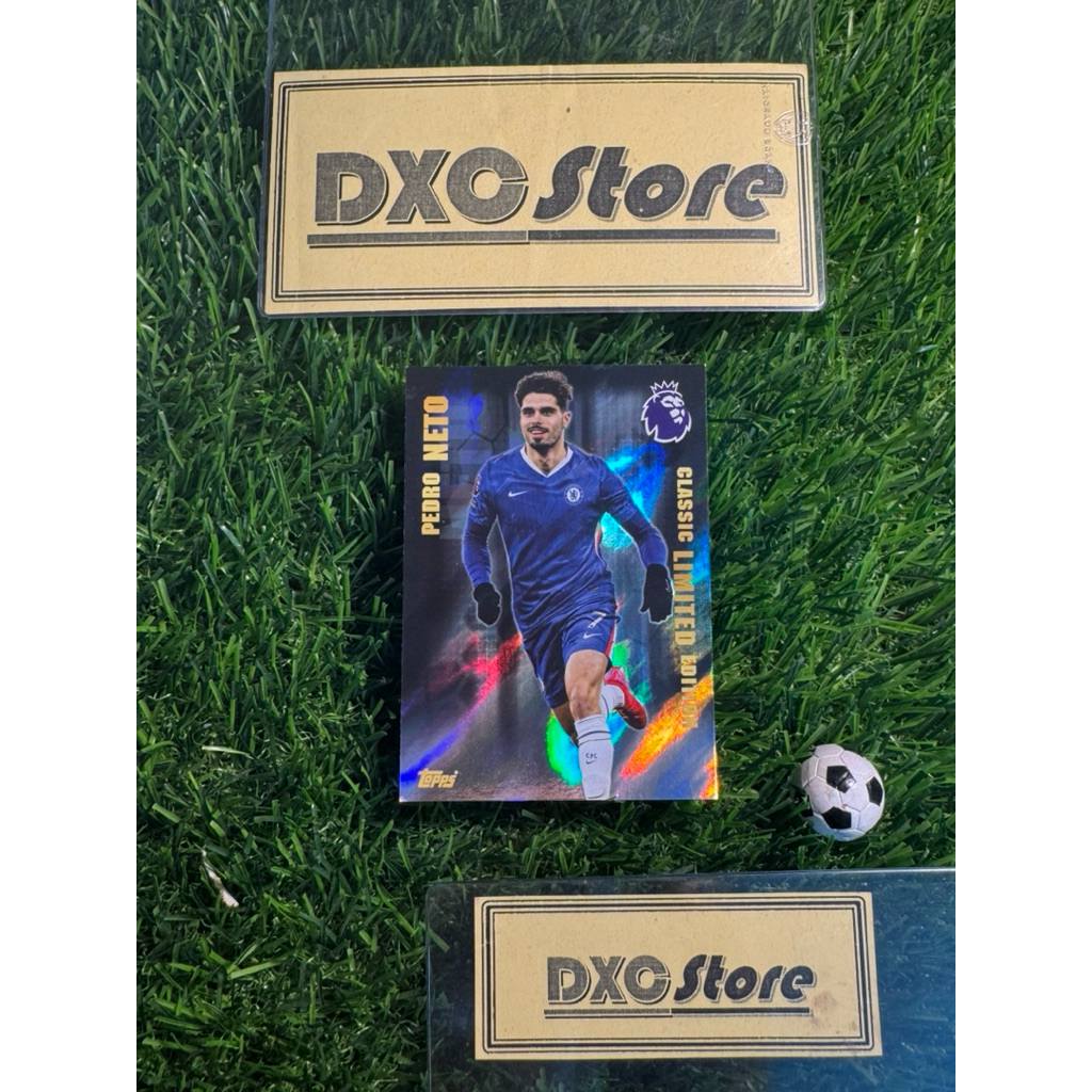 [ CHÍNH HÃNG ] - CLASSIC LIMITED EDITION - TOPPS PREMIER LEAGUE 2026 - PEDRO NETO (CHELSEA) (GÓC CẤN