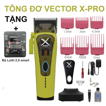 Tông đơ Động cơ Vector IN2 11.500 vòng/phút MRD-XPRO
