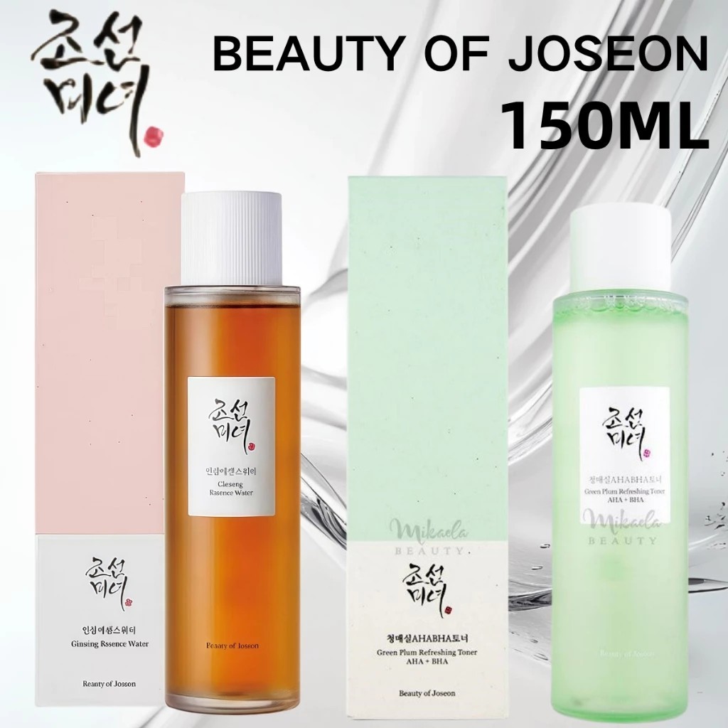 nước tinh chất nhân sâm joseon beauty of joseon / nước hoa hồng làm tươi mát từ quả mận xanh: aha + 