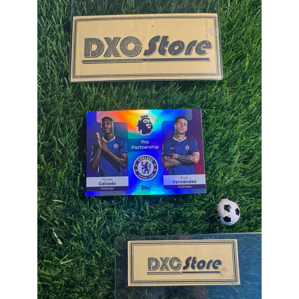 [ CHÍNH HÃNG ] - PRO PARTNERSHIP - TOPPS PREMIER LEAGUE 2026 - MOISES CAICEDO & ENZO FERNANDEZ (CHEL