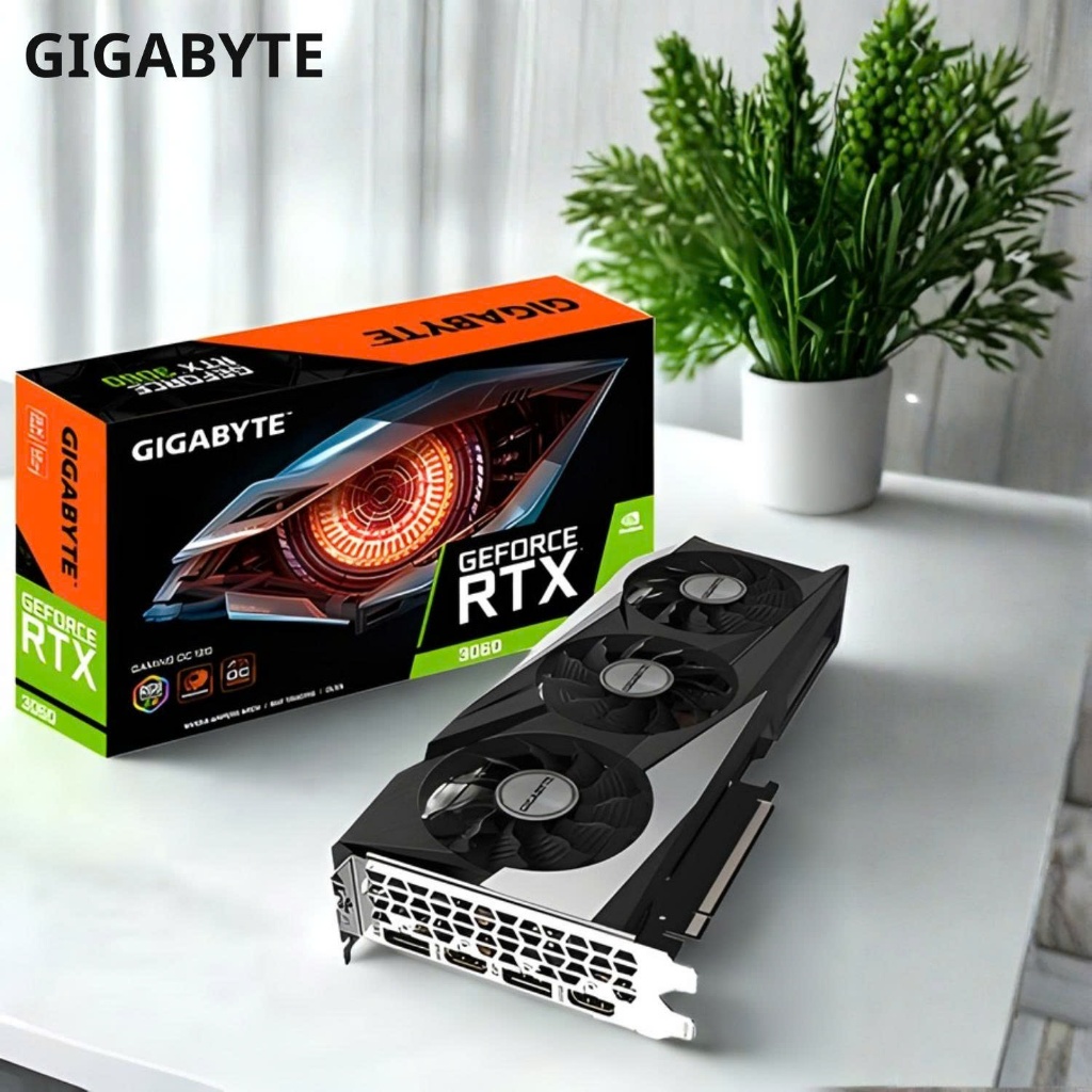 Card Màn Hình Like New Gigabyte RTX 3060 DDR6 Gaming 12GB – Bảo Hành 36 Tháng