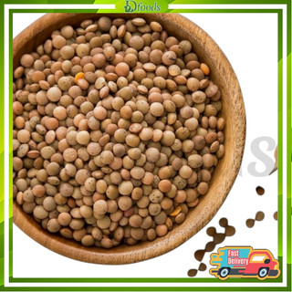 Đậu Lăng Nâu Masoor Whole - Brown lentils 1kg