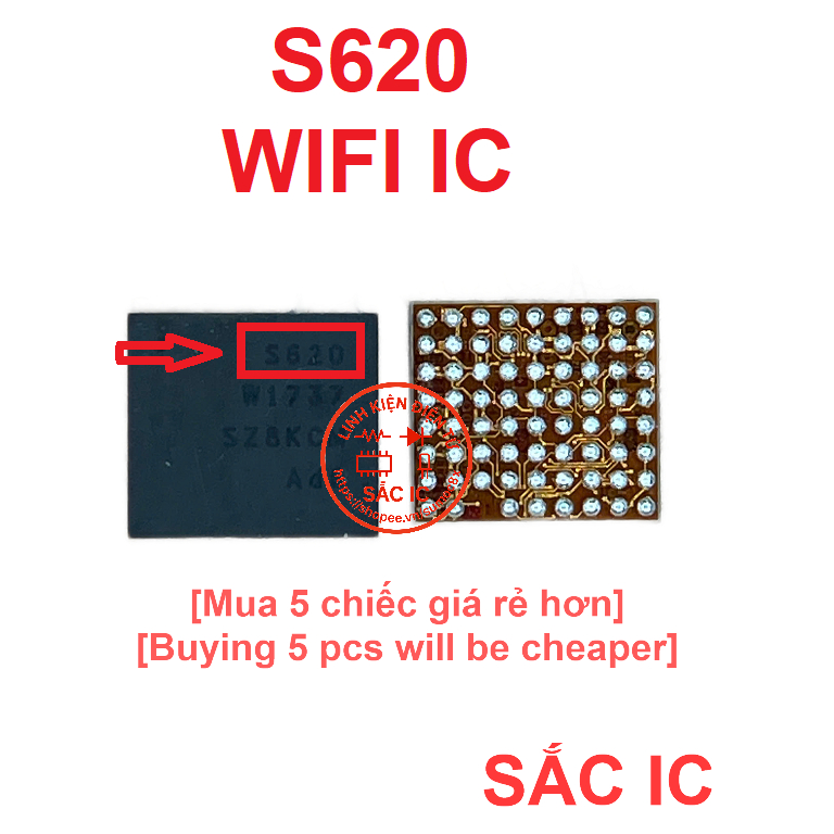 [DĐ][40] S620 620 ic nguồn trên bo mạch - Mới nguyên bản - Original NEW