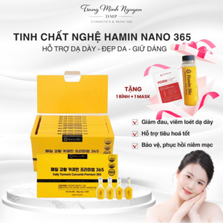 [Tặng Bình] Tinh Nghệ Curcumin Nano Hàn Quốc 365 Hamin Bio 32 tép - Hỗ Trợ Dạ Dày, Đẹp Da, Giữ Dáng