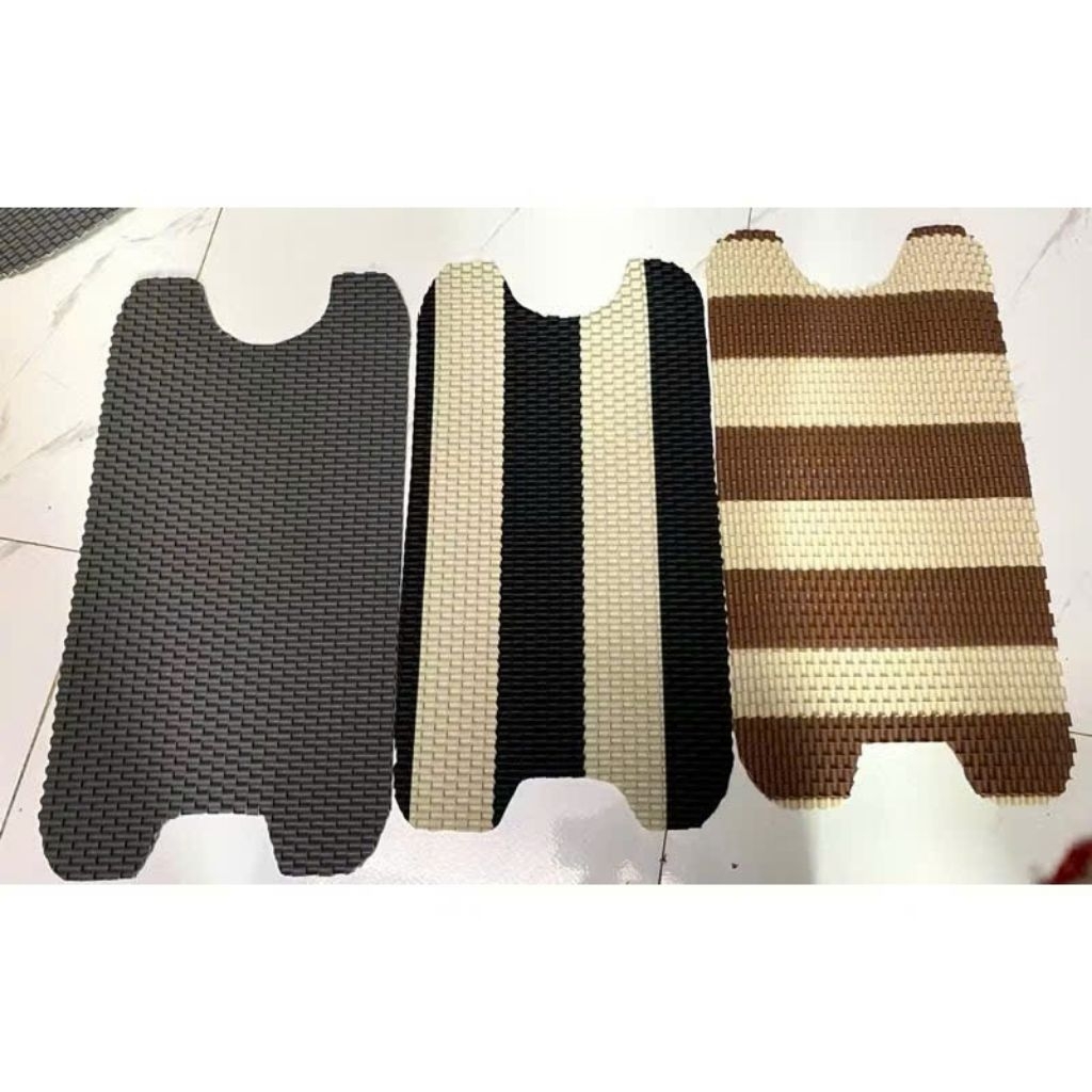 THẢM XE ĐIỆN YADEA I8, YADEA I6 MOKA, Z7, Bike, GL - kích thước : 39*24cm-ĐẸP-BỀN chất lượng 4 màu