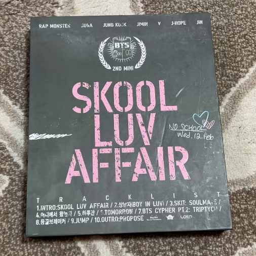 Album BTS Skool Luv Affair (2nd Mini Album) – Bản Gốc Chính Hãng Bighit Music