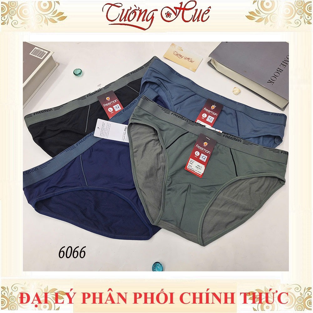 FREEMAN 6066  BOXER NAM COTTON THOÁNG MÁT CO GIÃN TỐT