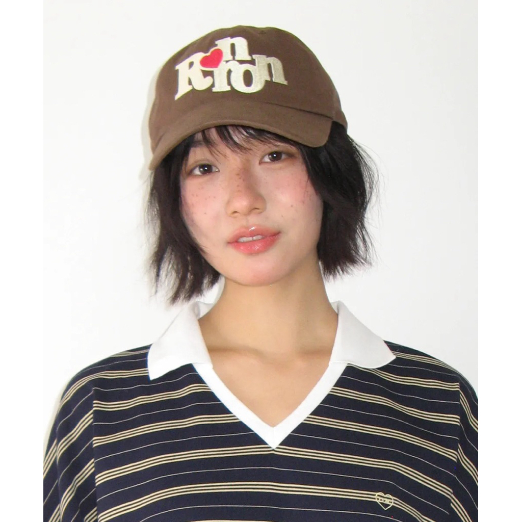 HEART RR SYMBOL STITCH BALL CAP