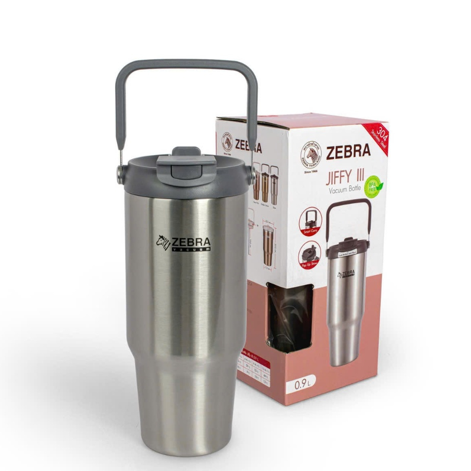 Bình giữ nhiệt Zebra Jiffy III 912827 - 900ml có quai xách