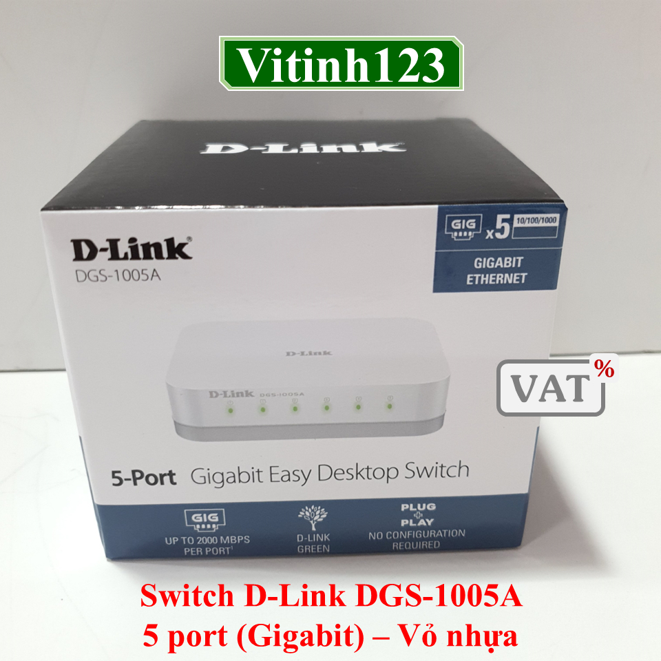 Thiết bị chia mạng switch D-Link DES-1005C DES-1008C DGS-1005A DGS-108GL