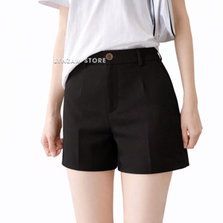 Quần Short Nữ Vải Tuyết Mưa LynZam, Quần Sooc Nữ Ngắn Mát Mùa Hè