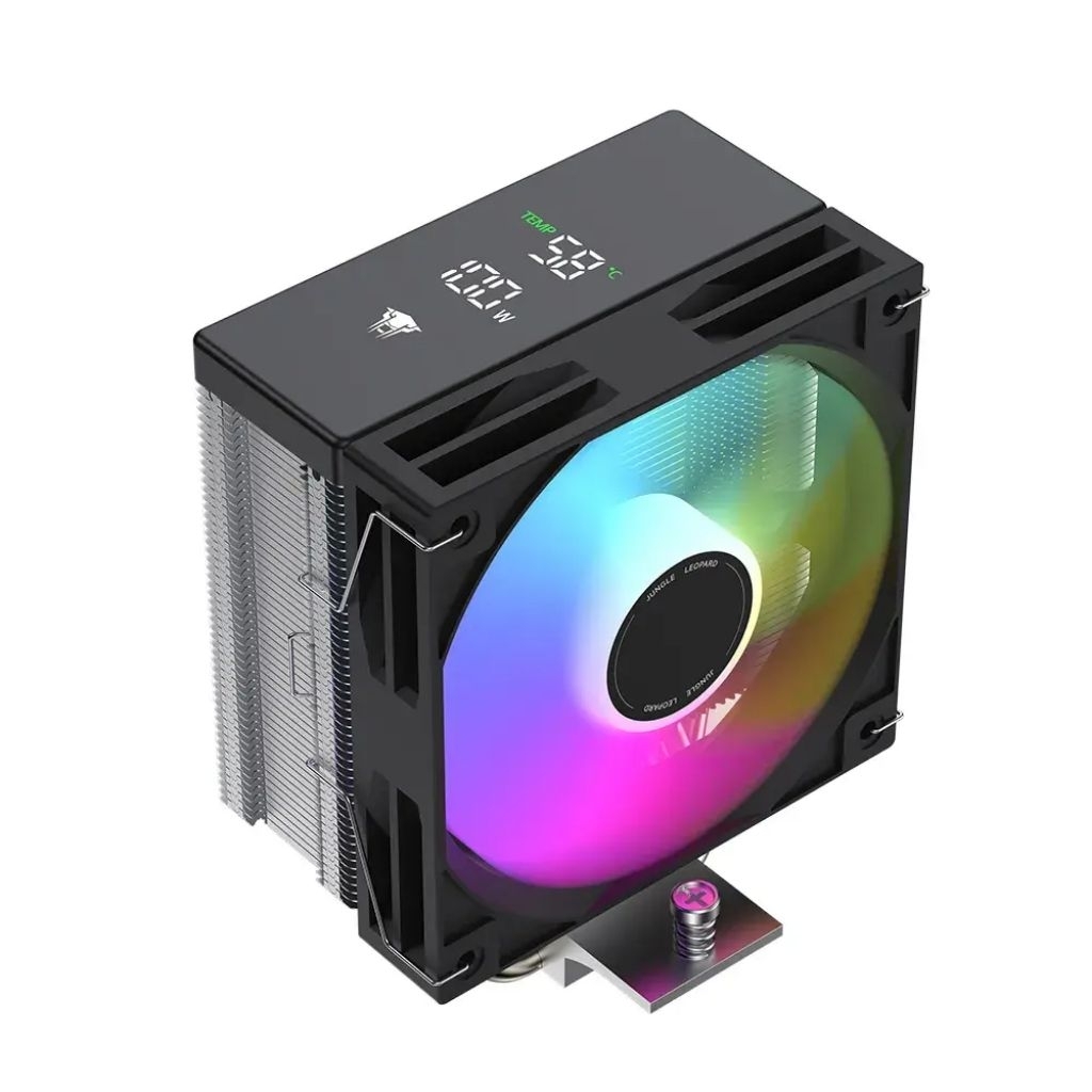 Tản nhiệt khí CPU Jungle Leopard KF401 màn hình Led RGB