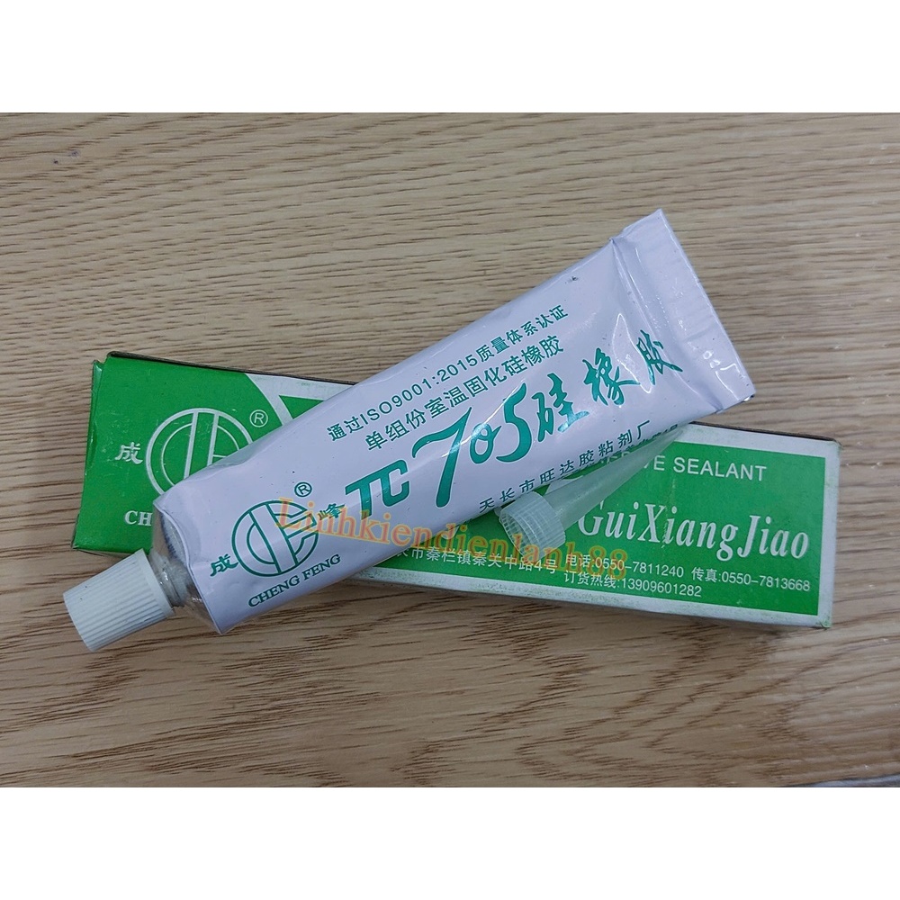 Keo silicol đổ mạch 705 keo trong suốt