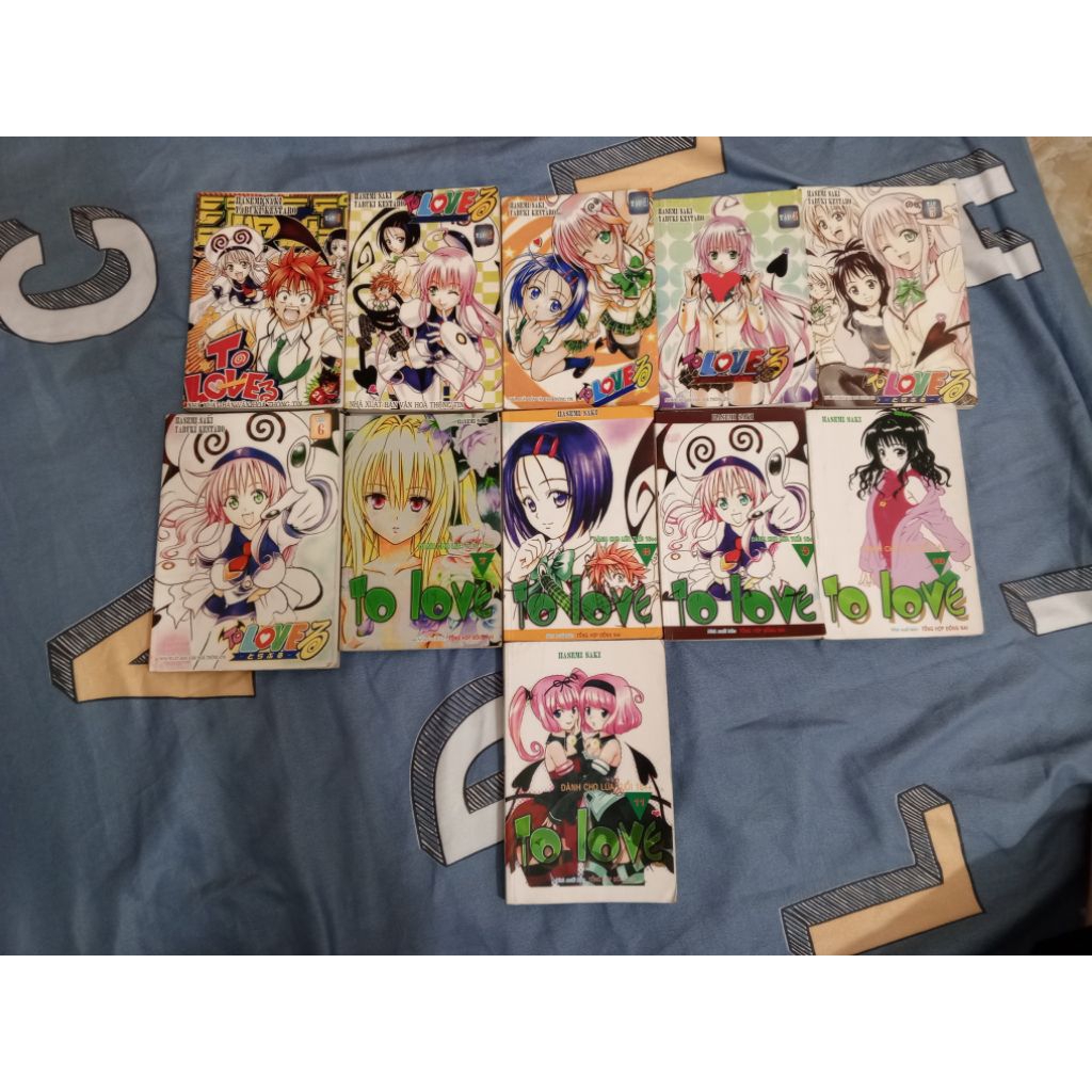 vở to love ru 1-11 (đọc kỹ mô tả)