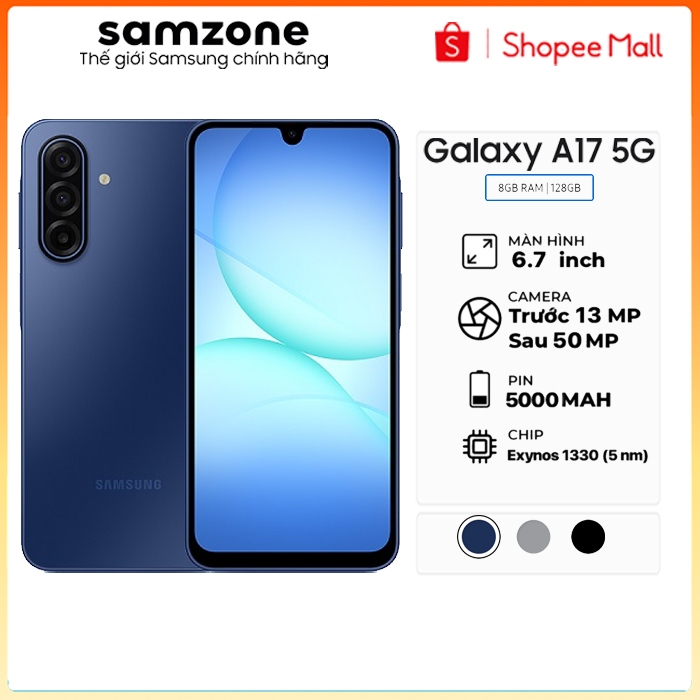 [ KH Từ 24/5 ]A  - Điện thoại Samsung Galaxy A17 5G (8GB/128GB) | BigBuy360 - bigbuy360.vn