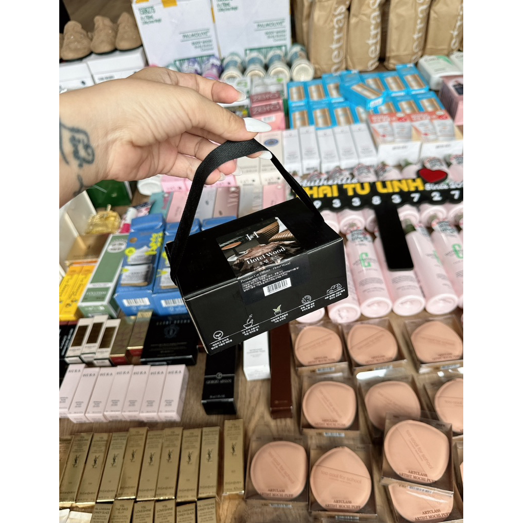 Nước Hoa Ô Tô Hetras mùi 07 tách set unbox