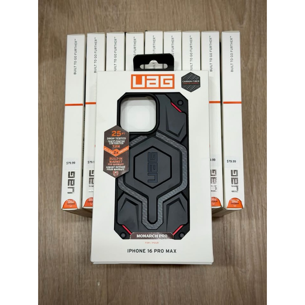 [ Chính Hãng ] Ốp lưng UAG Monarch Pro Kevlar iPhone 16 Pro/ 16 Pro Max chống sốc bảo vệ máy, phiên 
