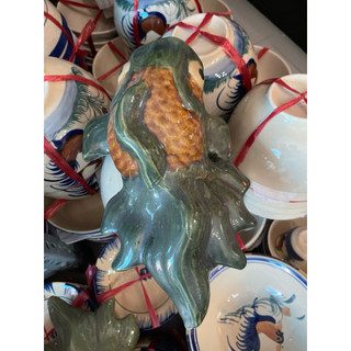 cặp tôm  và cặp cá trang trí 27 cm