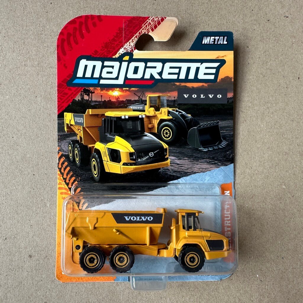 Xe mô hình công trình Volvo - Majorette Premium Construction (2025)