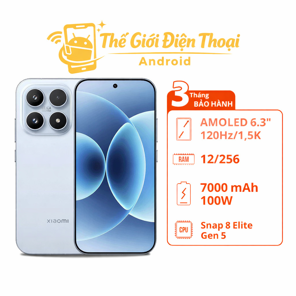 Điện thoại Xiaomi 17 (Snapdragon 8 Elite Gen 5 - Pin 7000mAh) 12/256GB LIKE NEW FULLBOX ĐẸP 99%