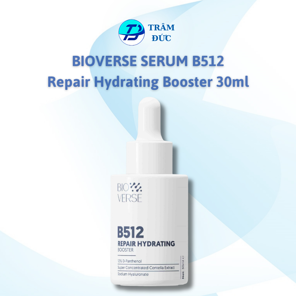 Tinh Chất B512 Phục Hồi Da Cấp Ẩm Bioverse B512 Repair Hydrating Booster 30ml