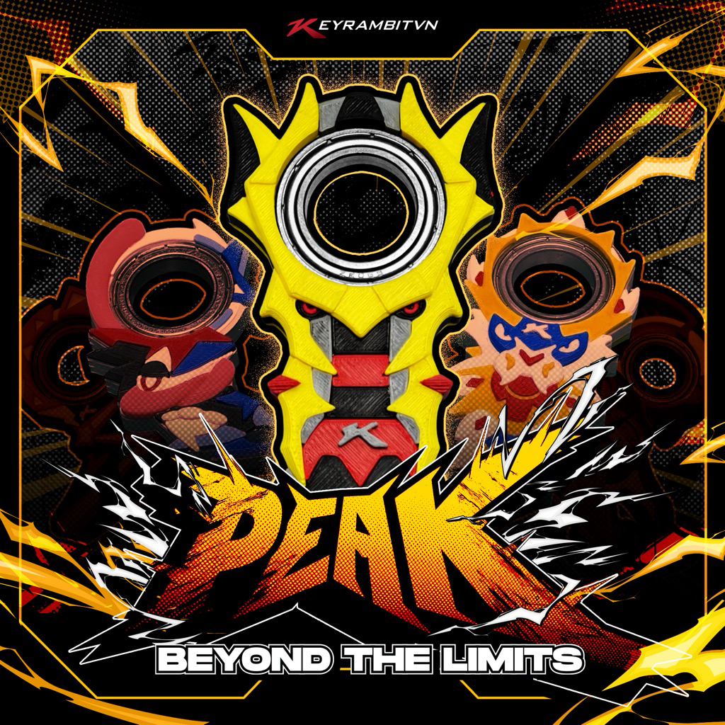 [SPECIAL BOX] Hộp PEAK - Điểm Giao Đỉnh Cao -Bộ Sưu Tập Keyrambit & Aura Sword Chủ Đề Anime - Keyram