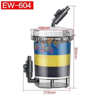 SUNSUN EW-602 603 604 LỌC PHỤ VỎ TRONG - CHUYÊN LỌC BỤI LI TI LÀM TRONG NƯỚC HỒ CÁ THUỶ SINH