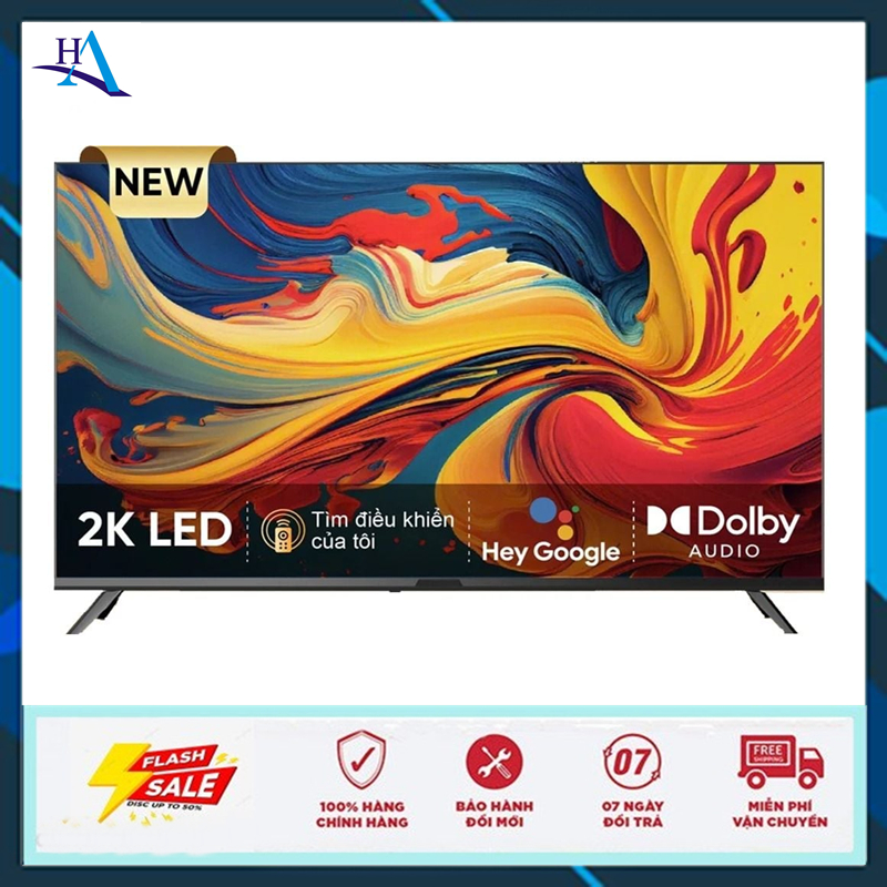 Google Tivi QLED Coocaa 4K 55 inch 55Y68 Pro (Free Ship Nội Thành TP.HCM-Ngoài Tỉnh Liên Hệ Shop)