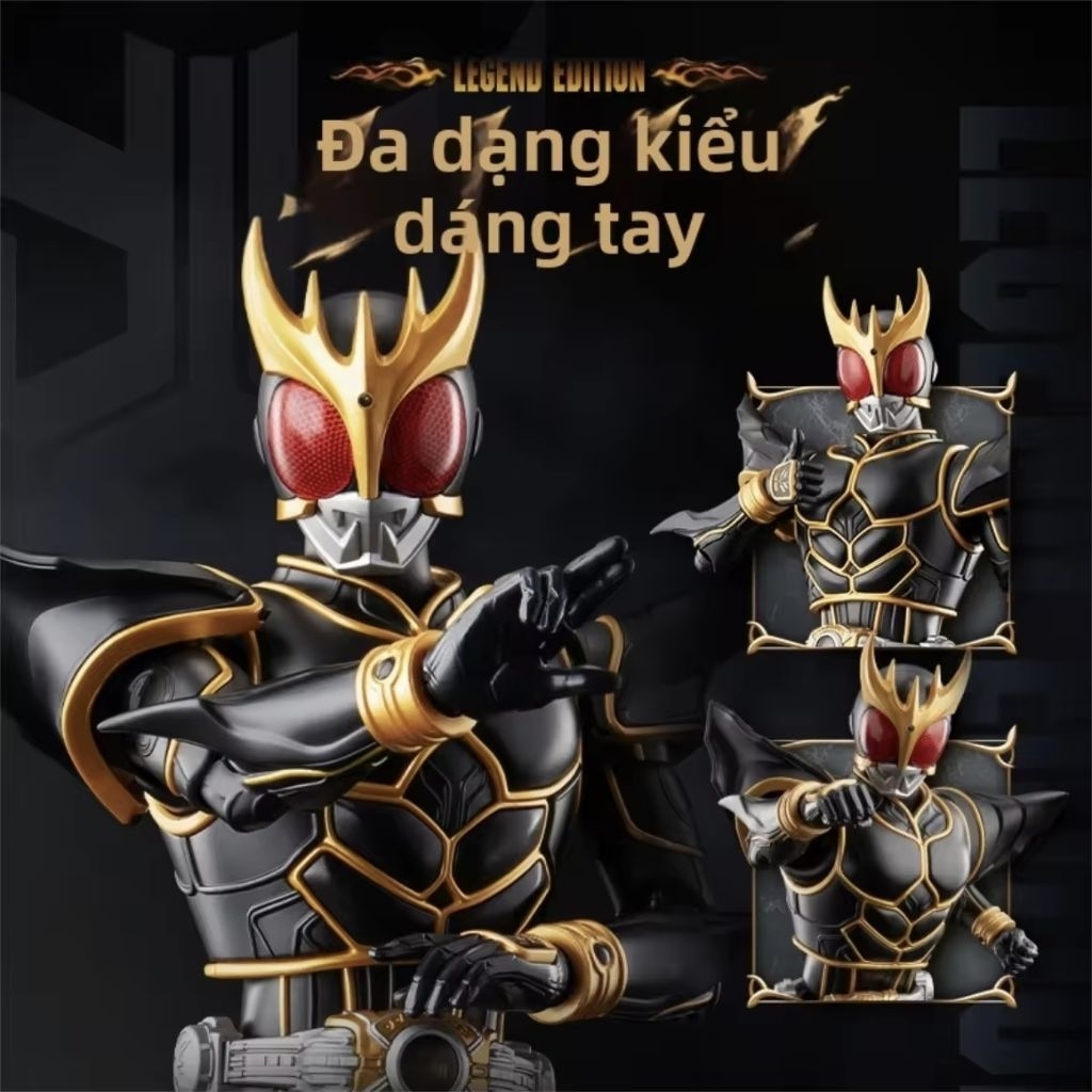 [Sản Phẩm Mới-Oder] Mô Hình Lắp Ráp Kamen Rider Kuuga Ultimate Form Model Kit Chính Hãng