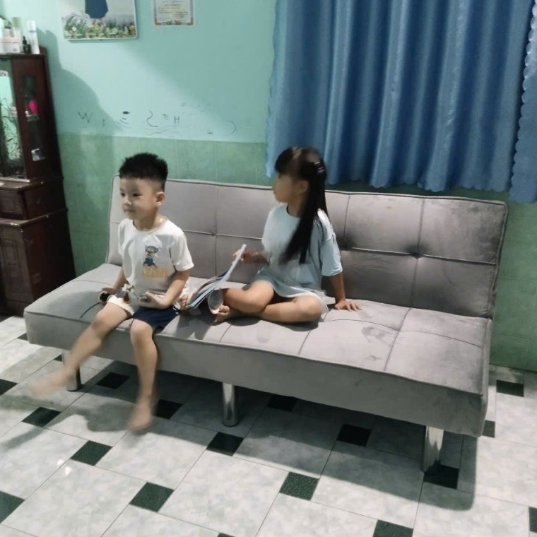 sofa bed vừa ghế vừa giường 6 chân tròn 18 lò xo ...