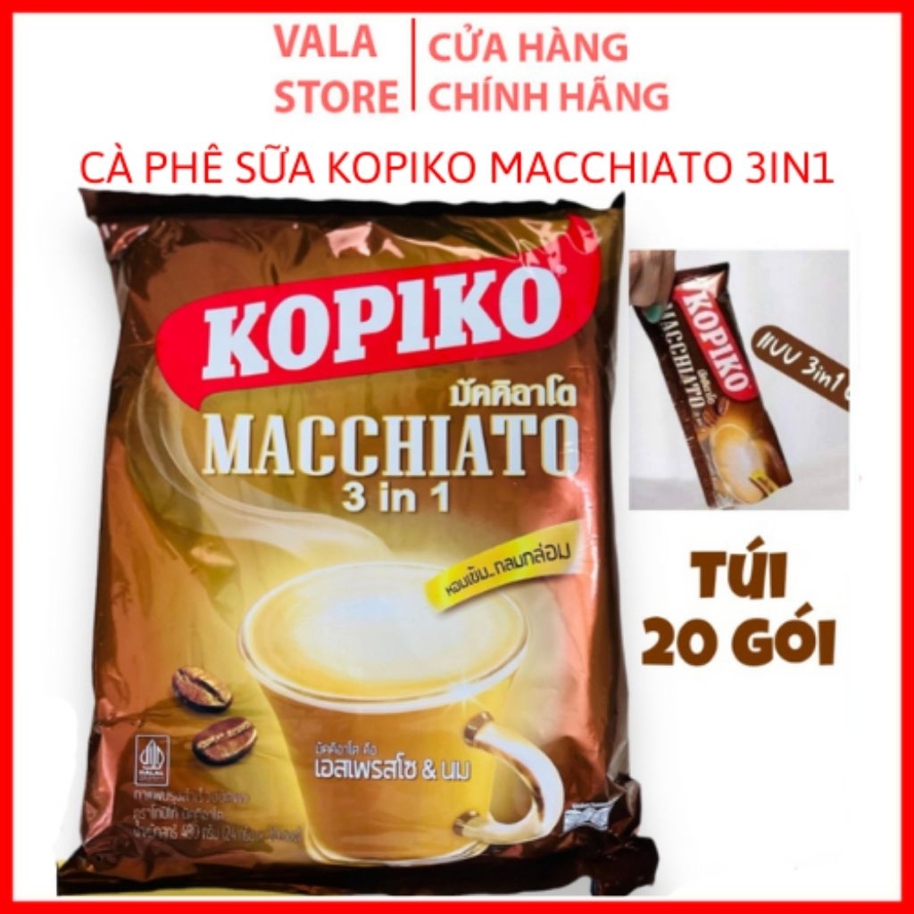 Cà phê Kopiko Macchiato