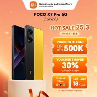 Điện thoại POCO X7 Pro 5G (12+256GB) | Màn 6.67" 120Hz AMOLED | 8400-Ultra | Camera 50MP | 6000mAh