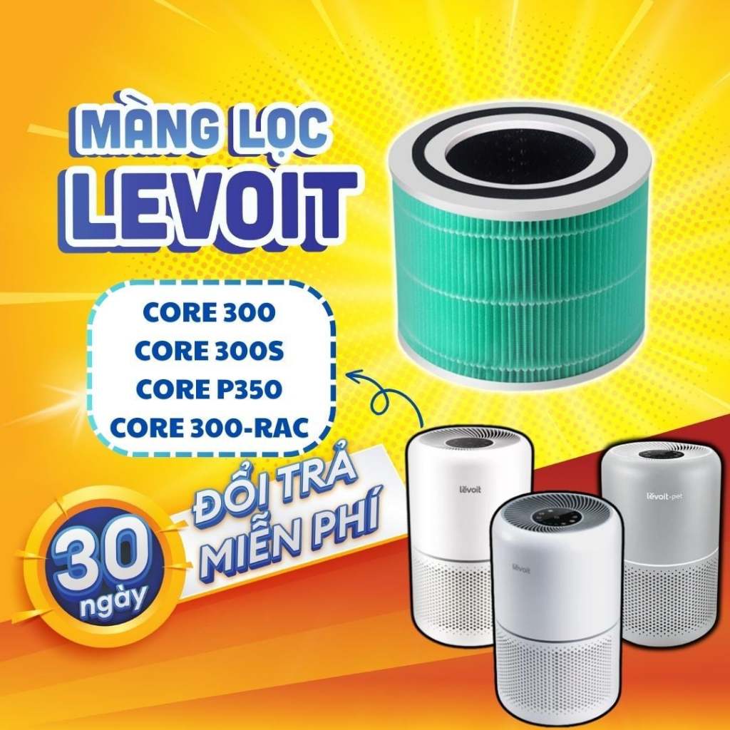 Lõi Lọc Không Khí Levoit Core 300 300S P350 300-RAC Chính Hãng HEPA PM2.5, Shopgiadung_123