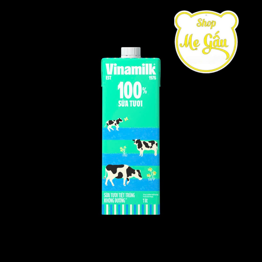 SỮA TƯƠI TIỆT TRÙNG VINAMILK KHÔNG ĐƯỜNG 1 LÍT