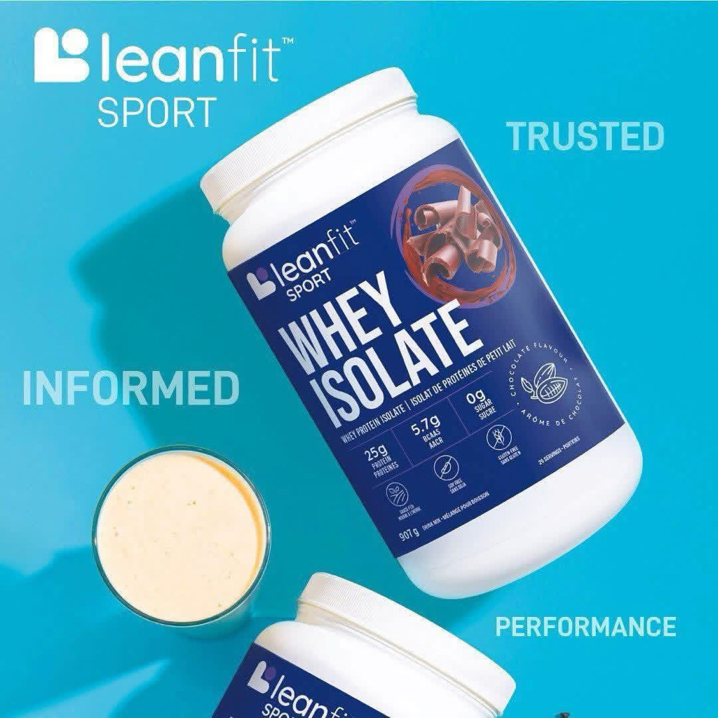 Bột đạm sữa Leanfit Sport Protein isolate Canada