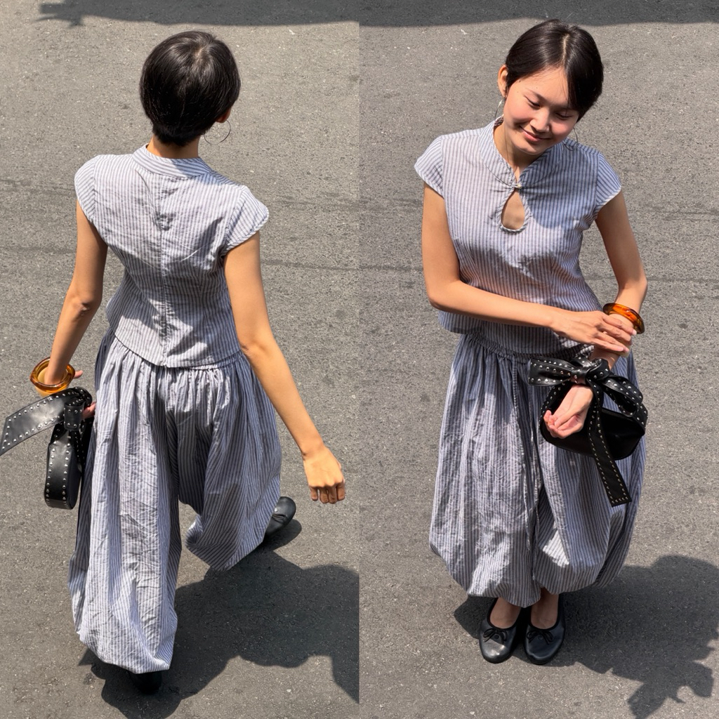 Áo Giọt Nước và quần Alibaba, NeeNee Water Drop Top and Balloon Pants