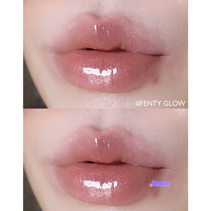Son bóng mini Fenty Beauty Fenty Glow Gloss  2ml - Fenty Glow 01