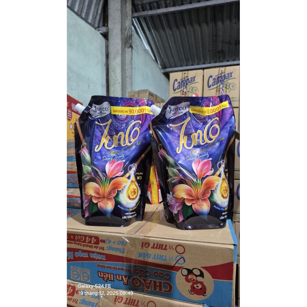 Túi nước xả vải junco