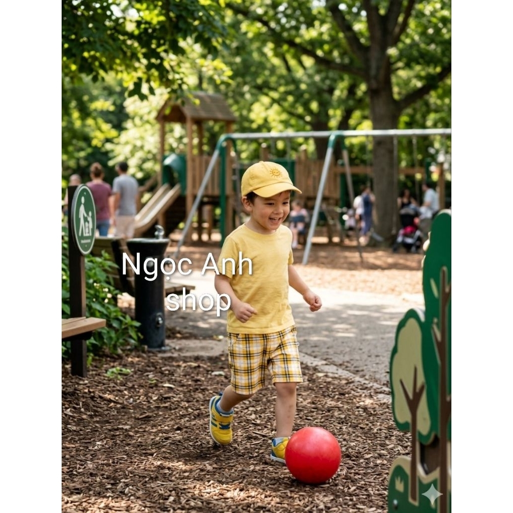 Quần short bé size nhí