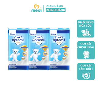 Sữa dinh dưỡng pha sẵn Aptamil Kid cho bé từ 1 tuổi - Lốc 3 vỉ