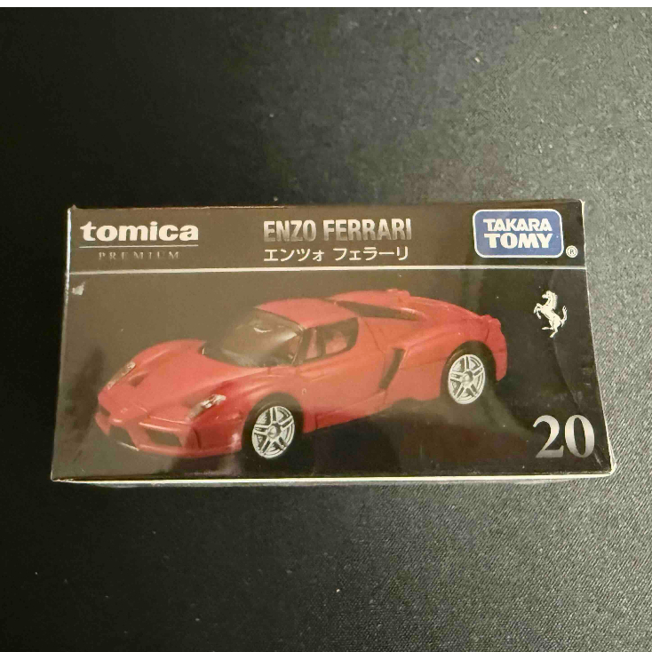 TAKARA TOMY | Tomica Premium (Hộp Đen) Số 20 - ENZO FERRARI (Màu Đỏ Kinh Điển)