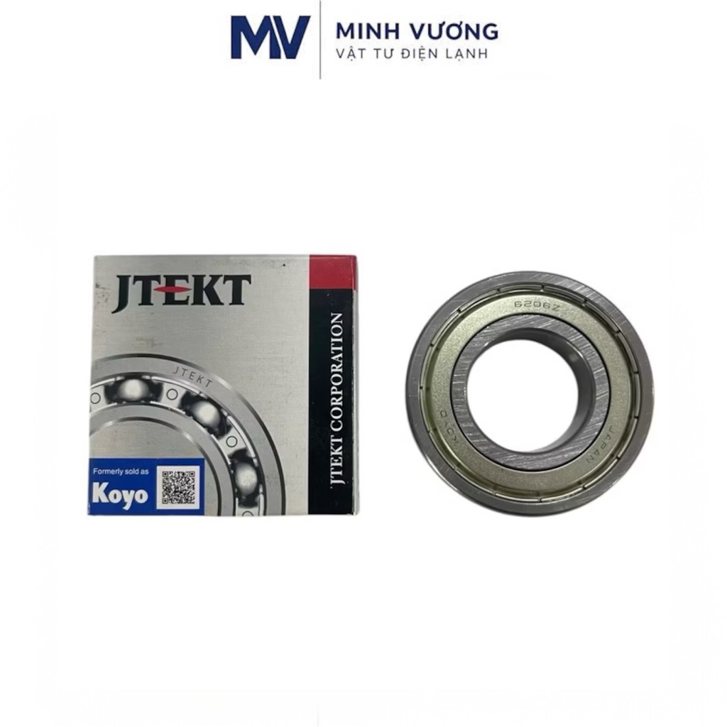 Bi máy giặt cửa ngang 6206 - Bạc đạn máy giặt cửa ngang 6206