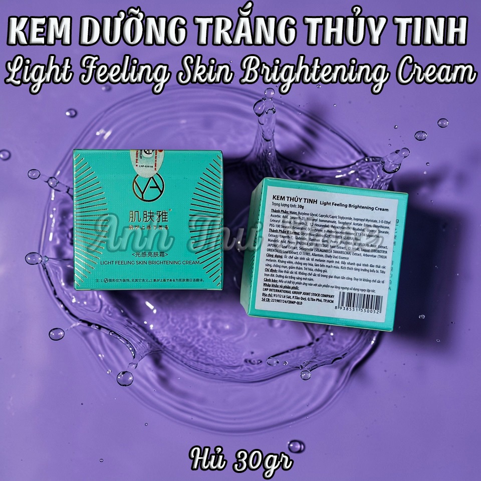 KEM THỦY TINH JIFUYA - DƯỠNG TRẮNG SÁNG DA