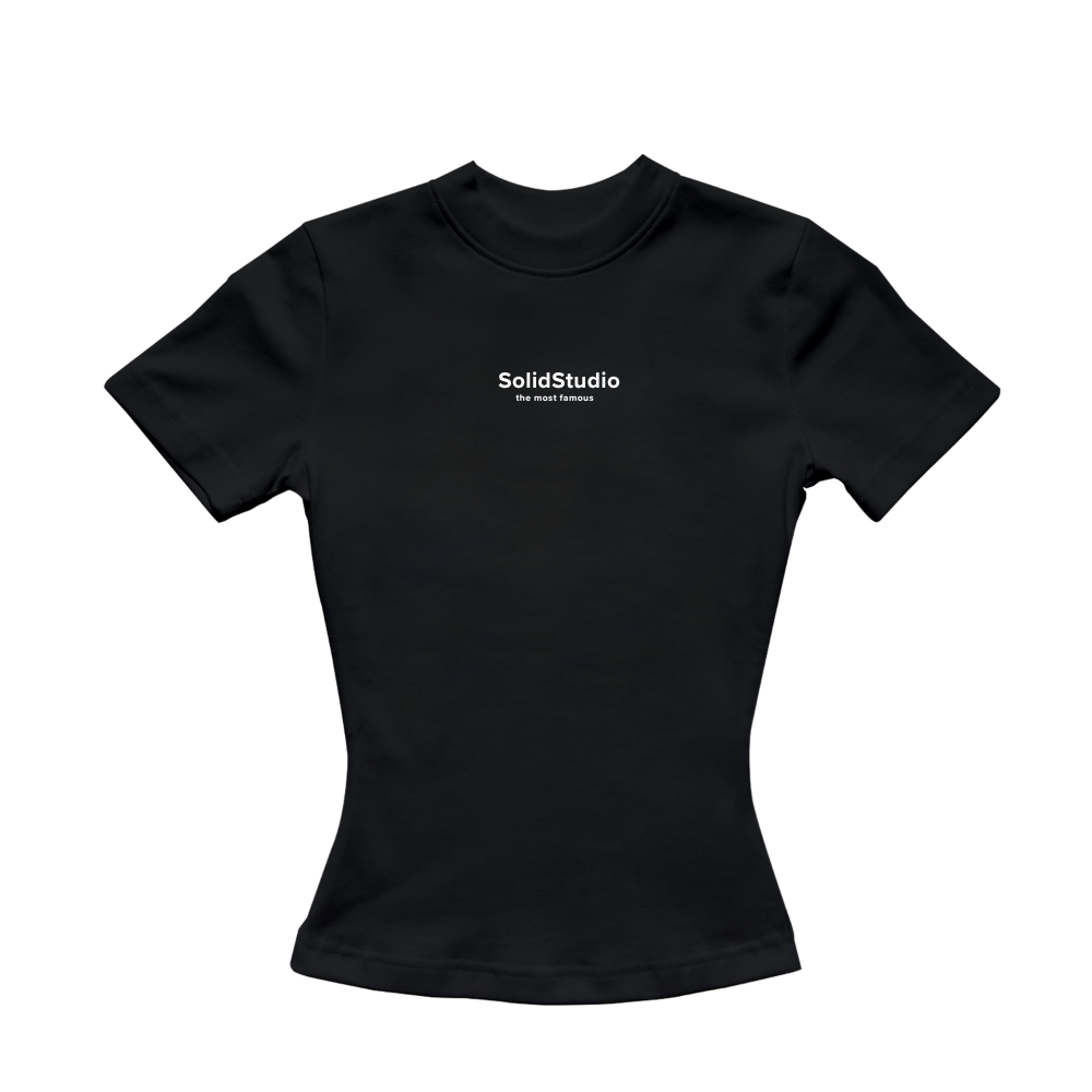 Áo Thun Nữ Ôm Body In Logo SolidStu Local Brand Nữ Oversize - TS37 | BigBuy360 - bigbuy360.vn