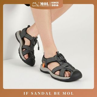 Sandal vento nv7606g bít mũi đế cao su quai rọ thời trang trekking lội suối đạp xe đi biển nam nữ