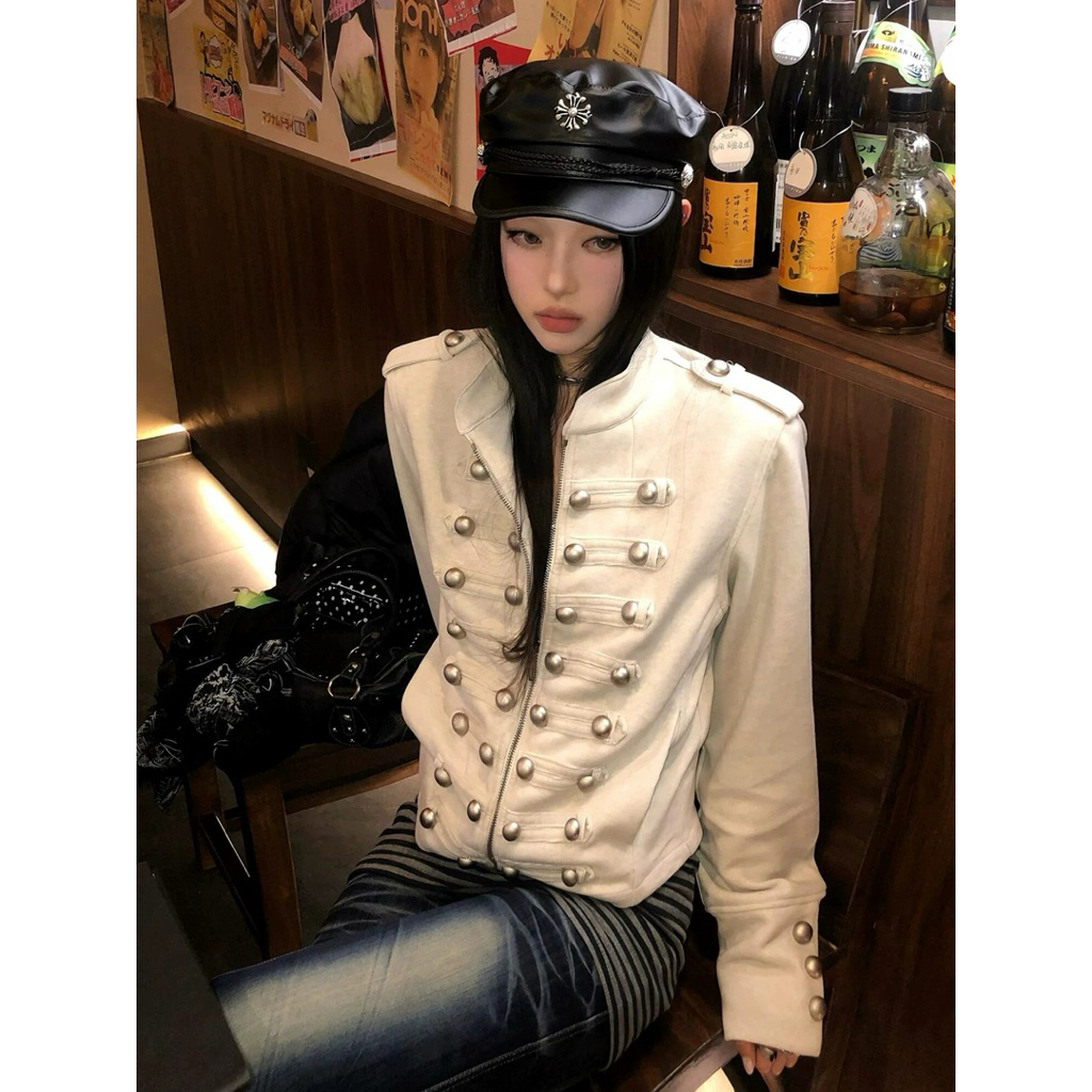 [ENTR] Subculture Palace-Style Cropped Jacket